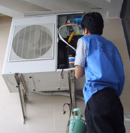 浮梁空调开机无反应维修